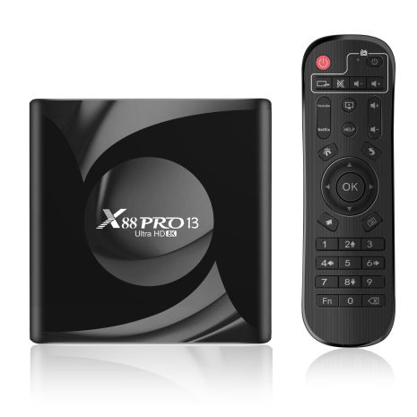 Смарт ТВ приставка X88 Pro 13 4Gb + 32Gb Android 13