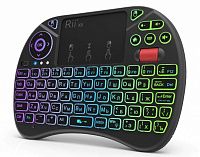 RII X8 Riitek бездротова клавіатура з тачпадом та підсвічуванням (RU)