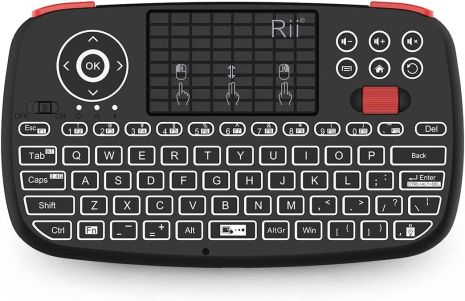 Riitek RII I4 mini Bluetooth/USB клавіатура з тачпадом та підсвічуванням (RU)