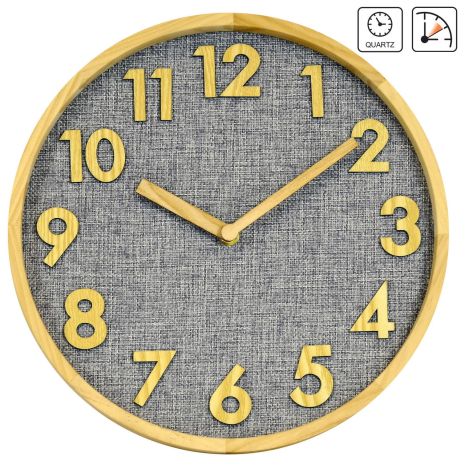 Настінний годинник Technoline WT7235 Grey/Brown (WT7235)