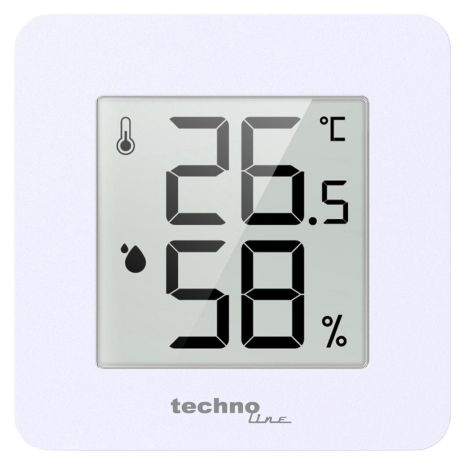 Настільний термогігрометр Technoline WS9475 White