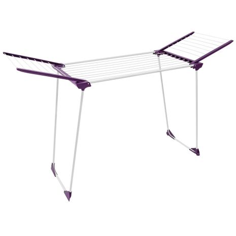 Сушилка для белья напольная Белая Casa Si Winner 18m White/Purple (CS92269)