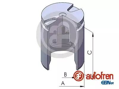 Поршень заднего суппорта Audi 80/100/Golf II/Passat B2 36x48, AUTOFREN SEINSA (D02525)