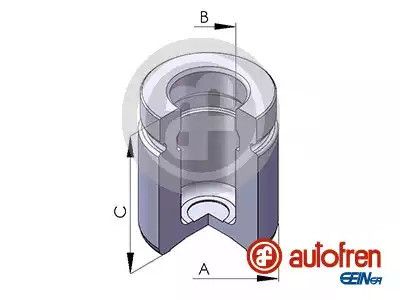 Поршень заднего суппорта BMW 3/7 (38-48,1мм) 82-99, AUTOFREN SEINSA (D025105)