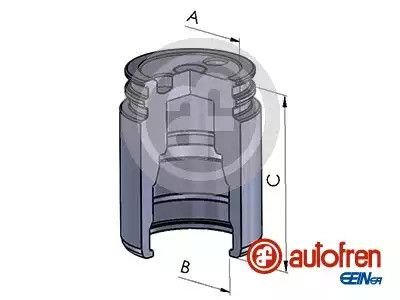 Поршень заднього супорта Vectra C 40x49,85, AUTOFREN SEINSA (D025558)