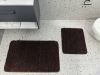 Набір килимків у ванну та туалет Pirlanta 100*60+50*60 см з високим ворсом