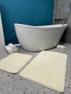 Набор ковриков для ванной и туалета Softmicro 60x100 50x60 см Молочный