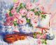 Алмазна мозаїка Троянди та скрипка 40х50 см ColorArt SP050