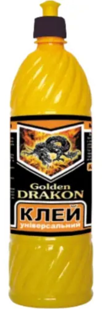 Клей полімерний Golden Drakon Голден Дракон (прозорий) 0,4 л