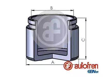 Поршень переднього супорта Mitsubishi Pajero 45/46mm, AUTOFREN SEINSA (D025323)