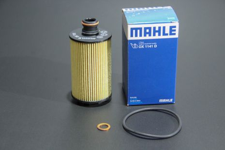 Фильтр масляный SSANGYONG 1,6-2,2 12, MAHLE (OX1141D)