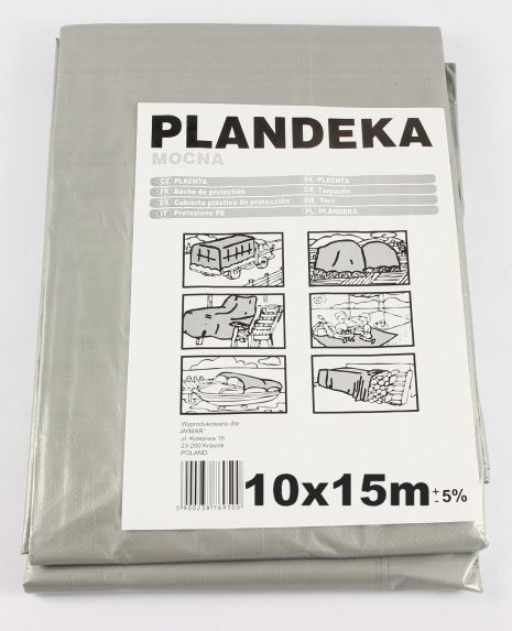 Тент Пландека Тарпаулін 10x15 захисний (110g\m2) (Wimar) Польща