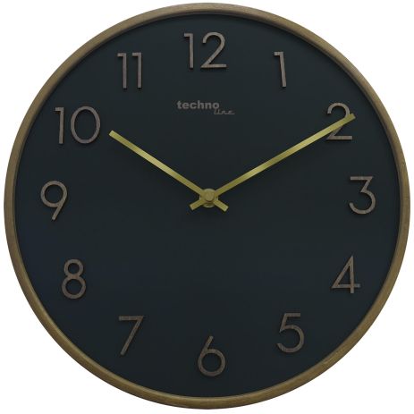 Часы настенные Technoline WT2430 Black (WT2430)