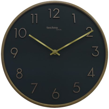 Настінний годинник Technoline WT2430 Black (WT2430)