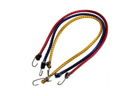 Резинка для багажника 1 метр (цвета в ассортименте) Багажный ремень, резинка с крючками, эспандер, шнур