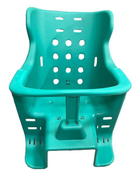 Кресло детское пластиковое (бирюзовое)