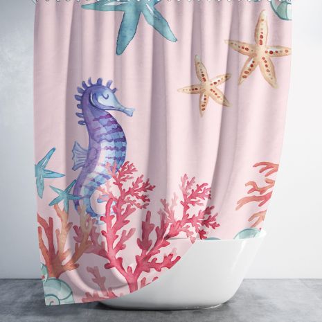 Штора для ванної Sea Horse Tropichome 180x200 см