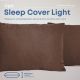 Подушка "SLEEPCOVER LIGHT" 50*70 СМ (650Г) (MICROFIBER) Коричневий