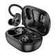 Наушники HOCO EQ8 Pure joy in-ear true wireless BT headset Black