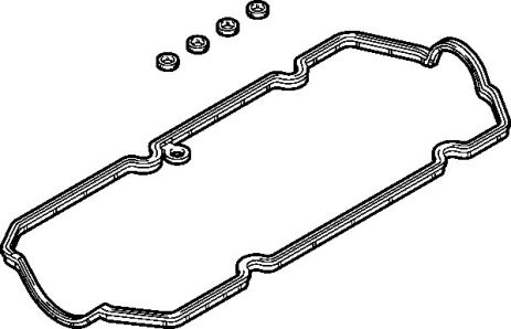 Комплект прокладок кришки головки циліндра FIAT 1,4/1,6 03- , ELRING (724280)