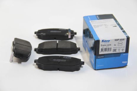 Колодки передні гальмівні Kia Picanto/Hyundai i10 04-(mando), KAVO PARTS (KBP4006)
