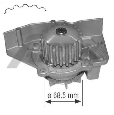 Помпа водяна Peugeot/Fiat DUCATO, AIRTEX (1361)