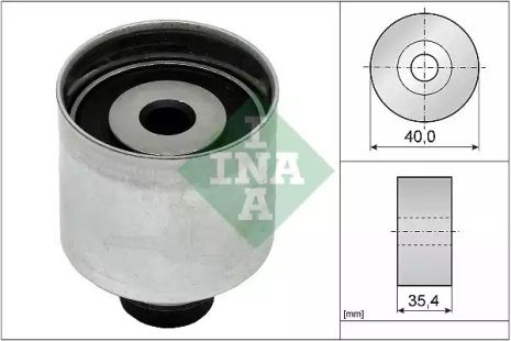 Ролик направляющий AUDI, VW, INA (532034910)