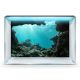 Підводний світ в акваріум наклейка, у різних розмірах 40х65 см.