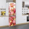 Наклейки на холодильник, орхидеи розовые, 200х65 см - Лицевая(В), с ламинацией