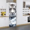Вінілова наклейка на холодильник, білий тигр, 200х65 см - Лицьова(В), з ламінацією