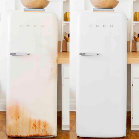 Пленка для скрытия трудно выводимых дефектов поверхности холодильника (ржавчины, пятен, рисунков) 200 х 106 см