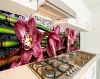 Наклейка на кухонний фартух 65 х 300 см, фотодрук із захисною ламінацією ліхідні орхідеї (БП-s_fl098-4)