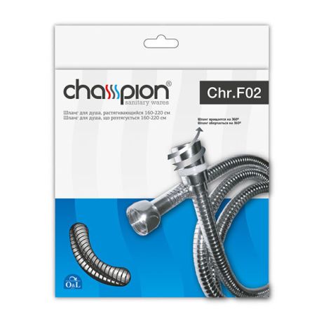 Шланг розтяжний Champion Chr.F02 (160 см) з підшипником (CH0166)