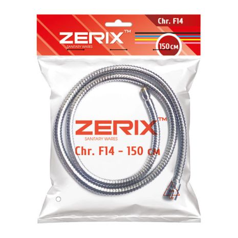Шланг для кухні Zerix Chr.F14 (150 см) (ZX2622)