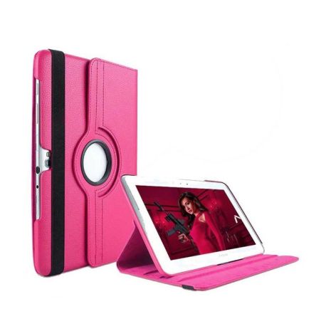 Чохол Samsung Note 10.1 N8000 R360 HotPink