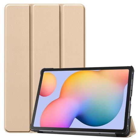 Чехол Samsung Galaxy Tab S6 lite 10.4 P610 P615 3fold Gold