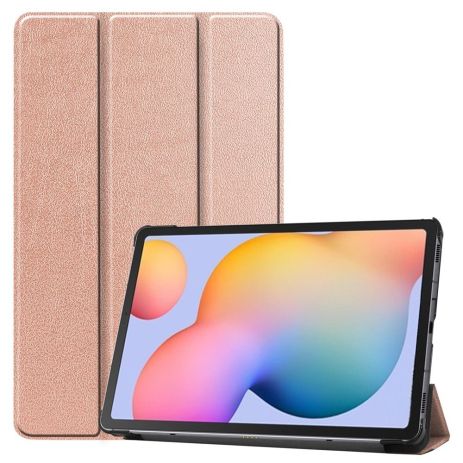 Чохол Samsung Galaxy Tab S6 lite 10.4 P610 P615 3fold RoseGold