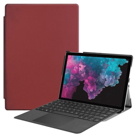 Чехол StandCover Microsoft Surface Go 4 3 2 1 DarkRed