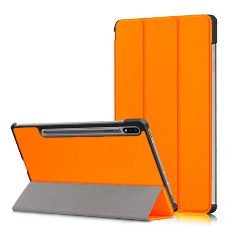 Чохол Samsung Tab S7 Plus / FE 12.4 3fold Orange