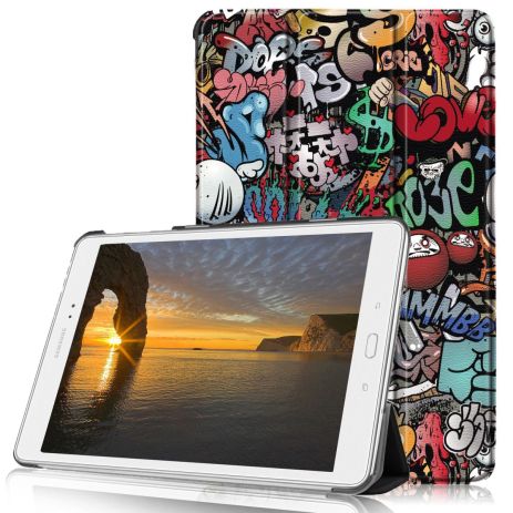 Чехол Print Samsung Galaxy Tab S2 8.0 T710 T715 T713 T719 Graffiti