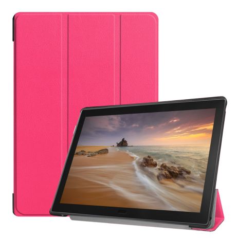 Чохол 3fold Lenovo Tab M10 TB X605 Hotpink