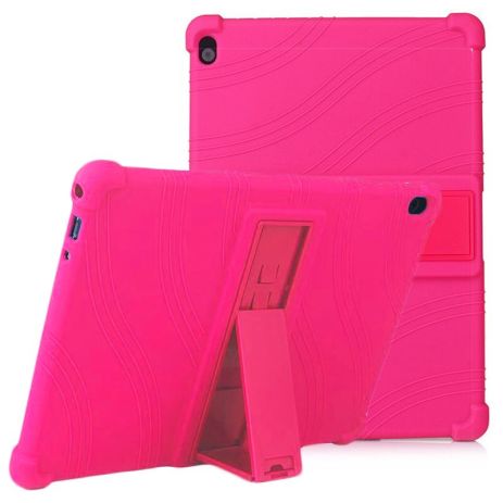 Чехол Silicon Lenovo Tab 4 10 X304 и Plus X704 Hotpink