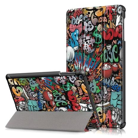 Чехол Smart-Print Samsung Tab A 10 Sm T515 T510 Graffiti