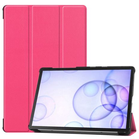 Чехол Galaxy Tab S6 10.5 T865 T860 3fold HotPink