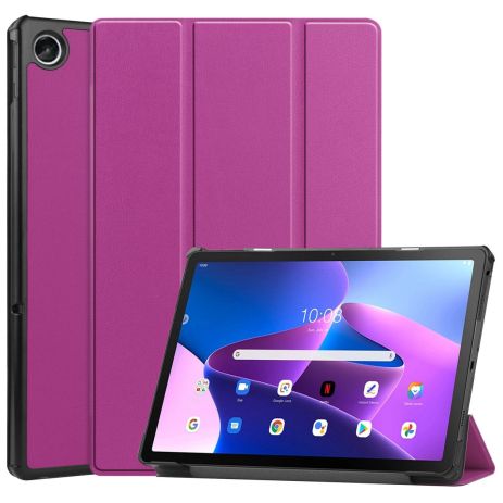 Чехол 3fold Lenovo Tab M10 Plus 10.6 3gen TB125 TB128 Violet