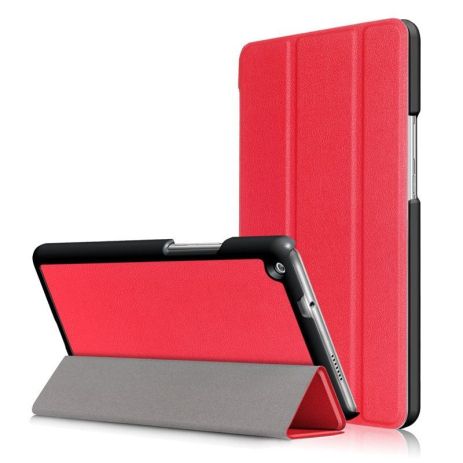 Чехол 3Fold HUAWEI MediaPad M3 Lite 8 CPN-W09 CPN-AL00 Red