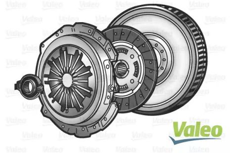 Зчеплення+маховик MAZDA 6 2,0DI 02-07 (VALEO), 835111