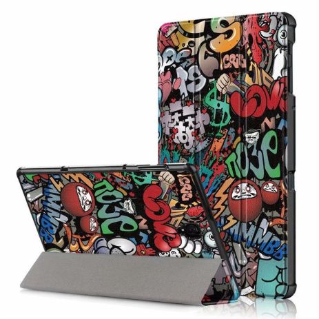 Чехол Samsung Galaxy Tab A 10.5 SM T595 T590 Smart-Print Graffiti