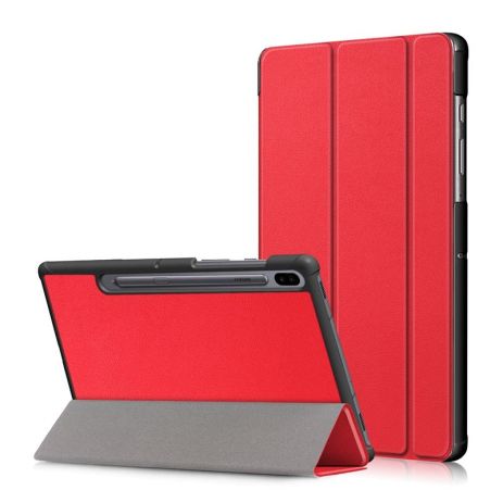 Чехол Galaxy Tab S6 10.5 T865 T860 3fold Red