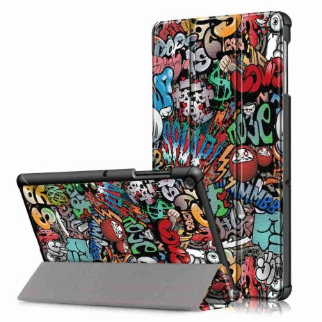 Чехол Smart-Print Samsung Tab S5e 10.5 SM-T720 T725 Graffiti